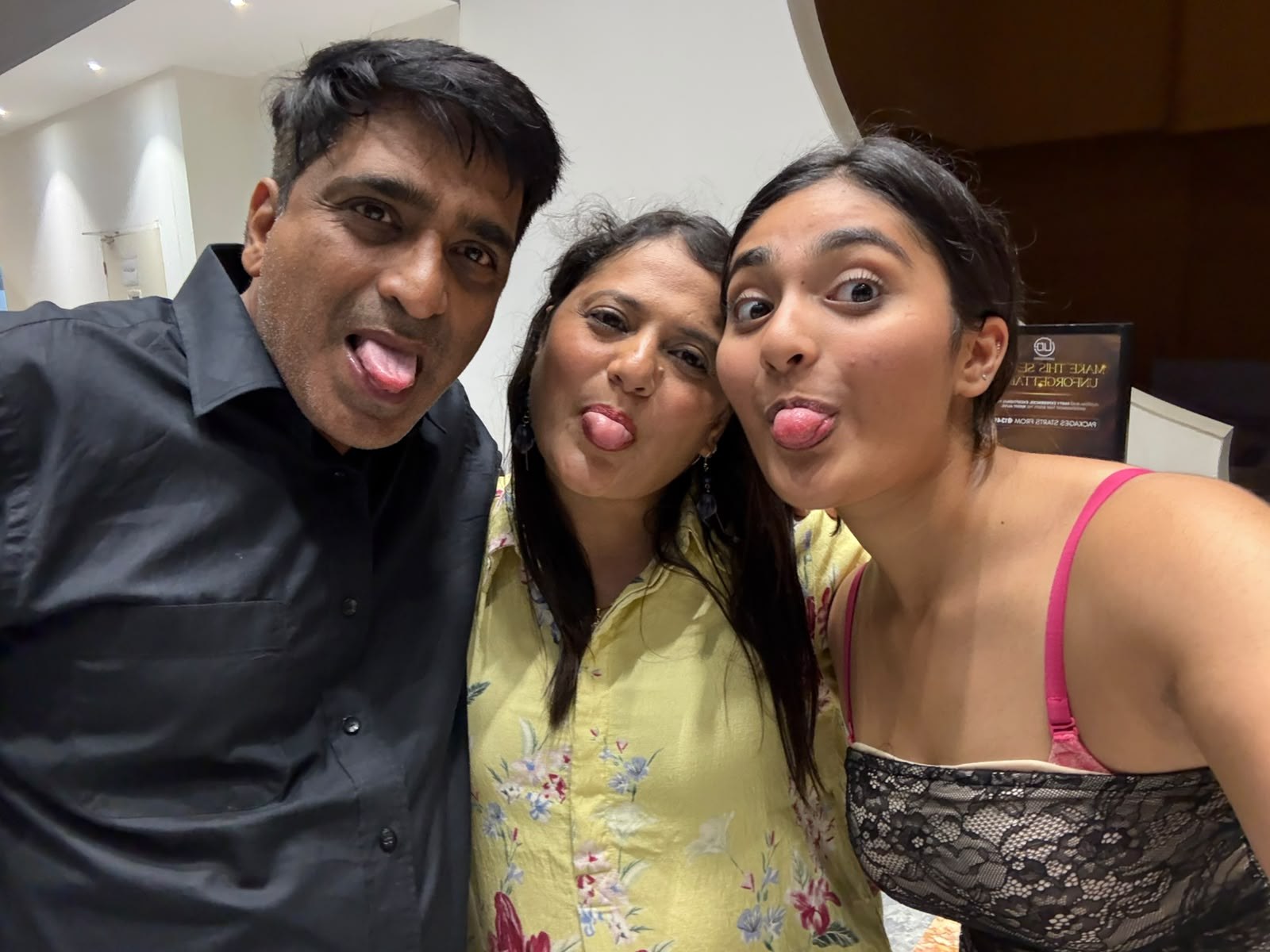 Goofy photo for the laugh challenge