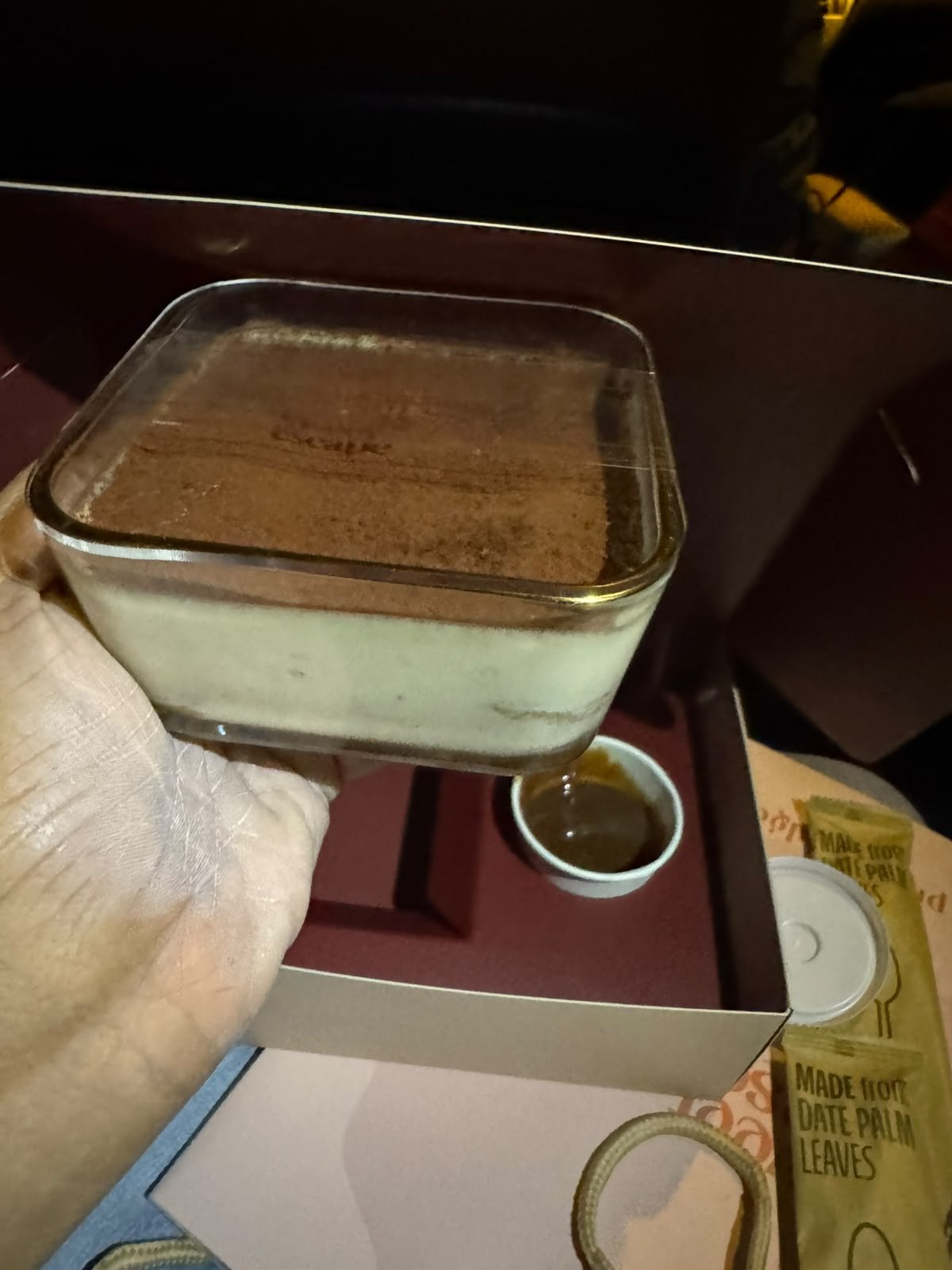 Mug cake dessert